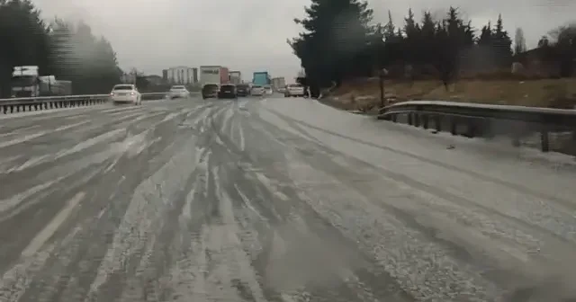 Adana’da yağmurun ardından dolu etkili oldu VİDEO İZLE