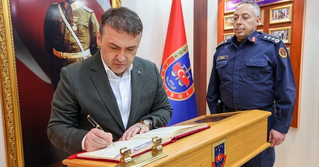 Vali Sözer Bilecik İl Jandarma Komutanlığı nda bilgi aldı Bilecik Haberleri