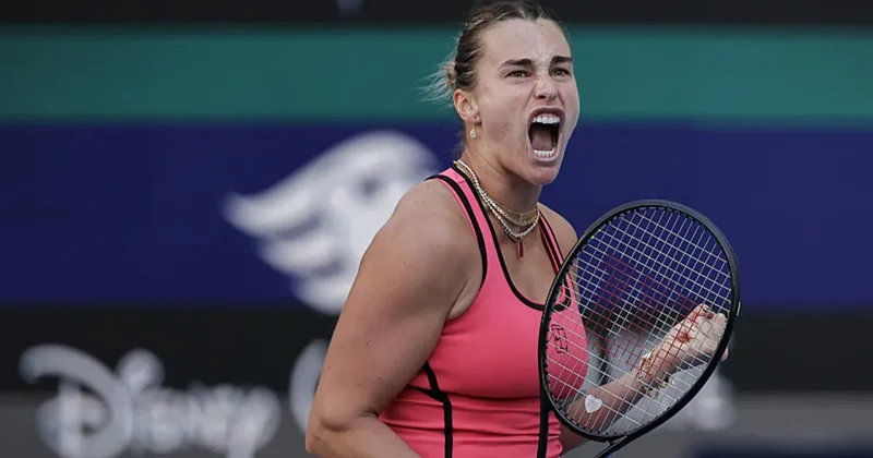 Aryna Sabalenka, Miami Açık ta üst üste ikinci kez şampiyon oldu