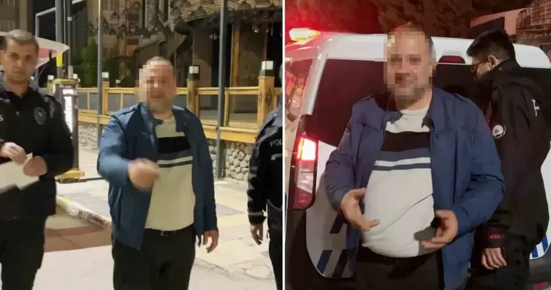 Aksaray da alkollü sürücü esnafım diyerek kendini savunmaya çalıştı Aksaray Haberleri