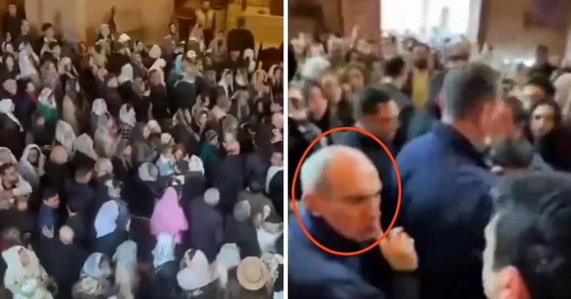 Paşinyan a Kilisede Saldırı Girişimi