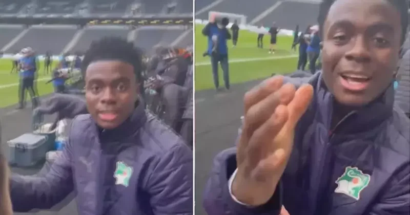 Milli maçta Christ Oulai yi şaşkına çeviren sürpriz Fanatik Spor Haberleri Video