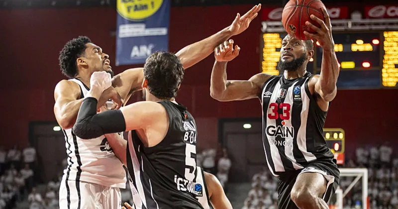 SON DAKİKA Beşiktaş, EuroCup ikincisi oldu! Şampiyonluğu Bourg a kaptırdı...