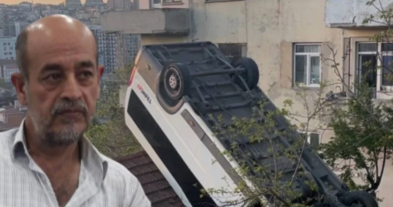 İstanbul da feci kaza; servis evin çatısına uçtu! Son dakika haberleri