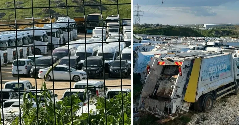 Batan CHP nin malları: Belediyelerin logosunu taşıyan 2 bin araç araziye gizlendi Gündem Haberleri