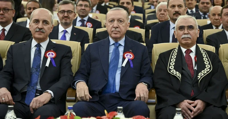 AYM Başkanı Özkaya, Erdoğan ın katıldığı toplantıda böyle konuştu: Firavun, Nemrud, Karun helak oldu Sözcü Gazetesi