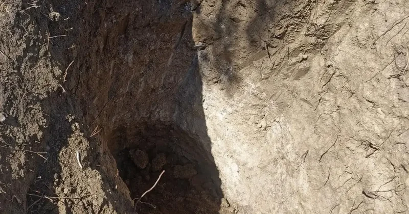 Tekirdağ’da mezarlıkta define aradılar