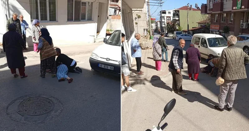 Yolun karşısına geçerken ticari aracın çarptığı yaşlı kadın hayatını kaybetti