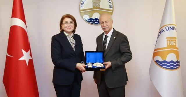 Azerbaycan Eğitim Müşaviri Nesibova dan Trakya Üniversitesine ziyaret Edirne Haberleri