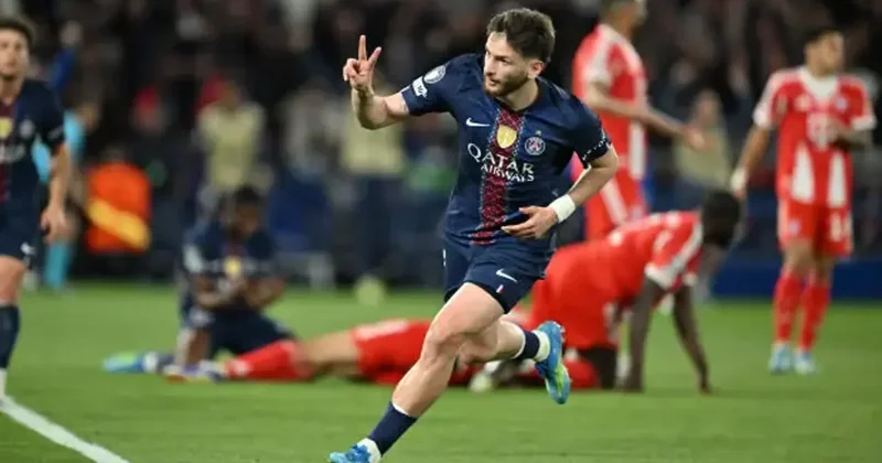 Devler Ligi nde 9 gollü çılgın maç! PSG den Bayern e darbe