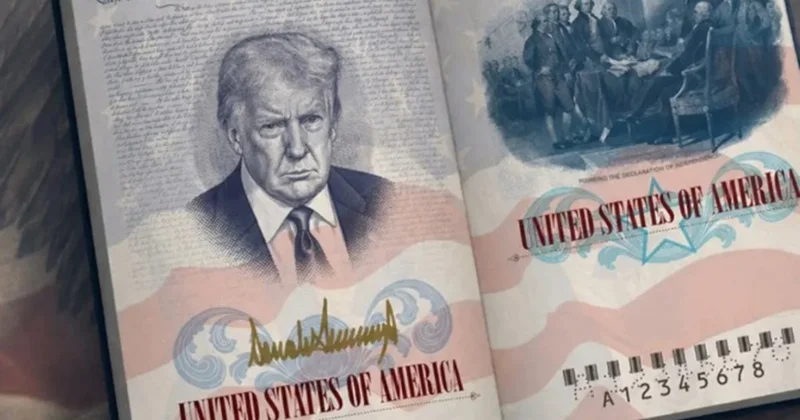 Pasaportlara Trump ın portresi basılacak Sözcü Gazetesi