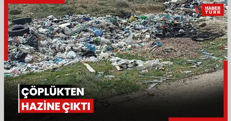 Çöplükten hazine çıktı