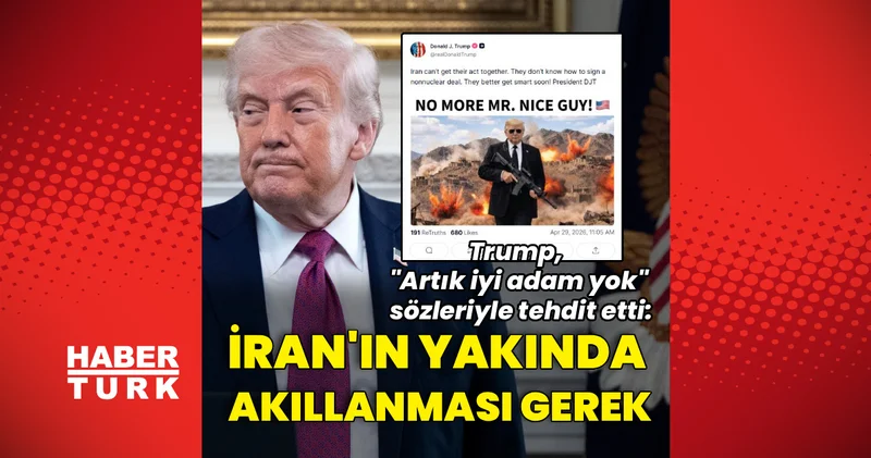 Son dakika: ABD Başkanı Trump tan İran a Artık iyi adam yok tehdidi! İran işleri yoluna koyamıyor, yakında akıllanmaları gerek Dış Haberler