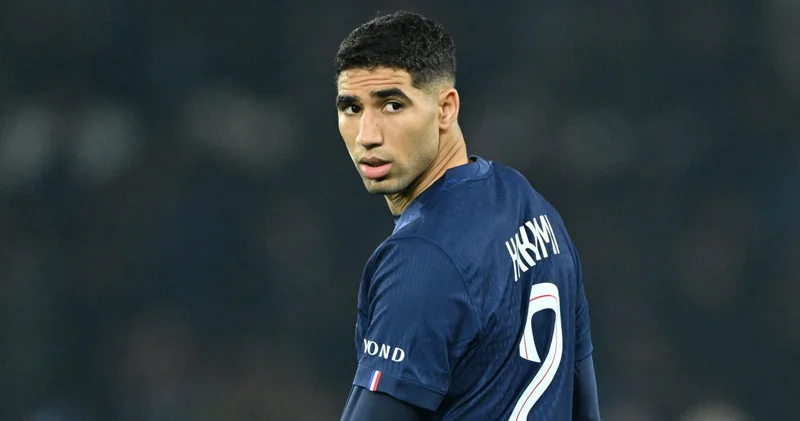 PSG de Hakimi, sakatlığı nedeniyle birkaç hafta forma giyemeyecek!
