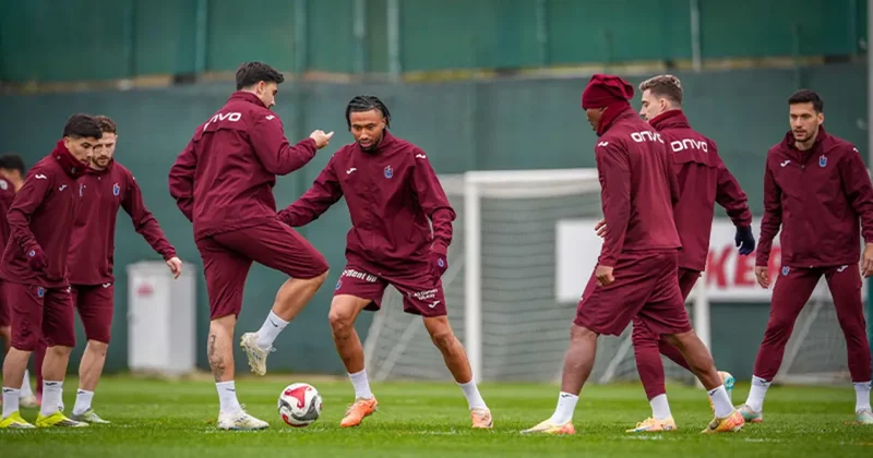 Trabzonspor da Göztepe hazırlıkları başladı!