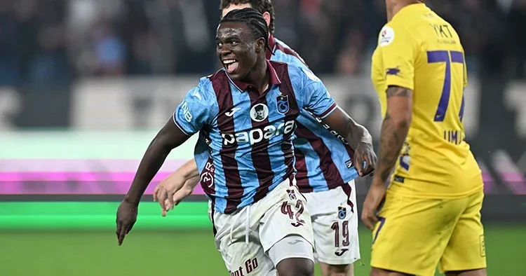 Trabzonspor un genç oyuncusu Oulai nin hayalleri büyük