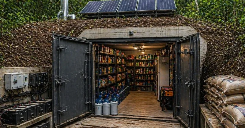 Ormanın ortasına sığınak inşa ettiler: Aylarca kimseye ihtiyaç duymadan yaşayabilecekler Sözcü Gazetesi