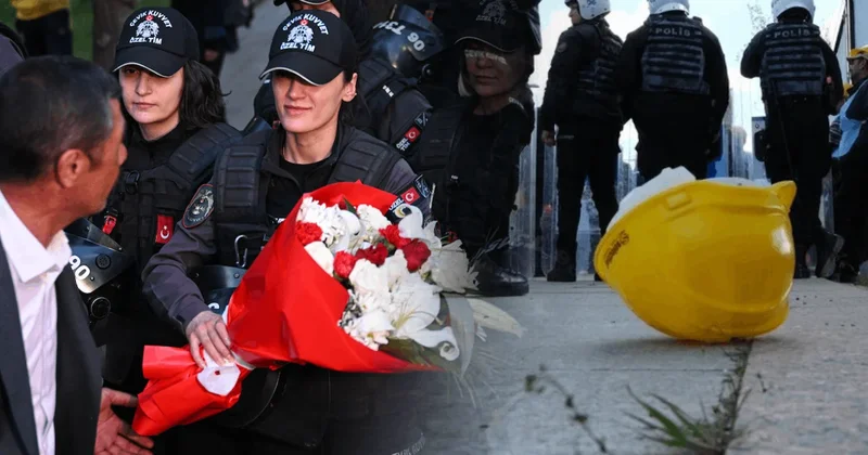 Türkiye nin kalbini kazanan madenciler biber gazı sıkanlara çiçekle yanıt verdi Sözcü Gazetesi