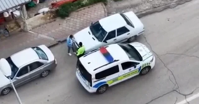 Polis denetiminden kaçarken dronla yakalandı: Toplam 80 bin lira ceza VİDEO İZLE