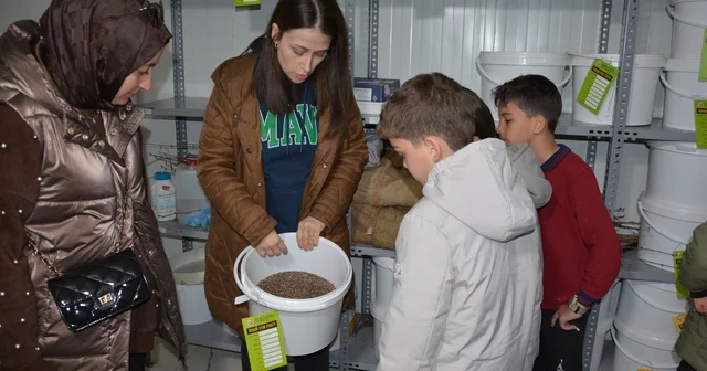 Of ta ortaokul öğrencileri tohum üretim sürecini gözlemledi Trabzon Haberleri