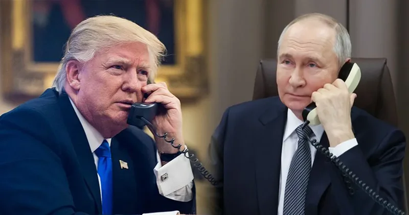 Putin ile Trump arasında kritik telefon görüşmesi!