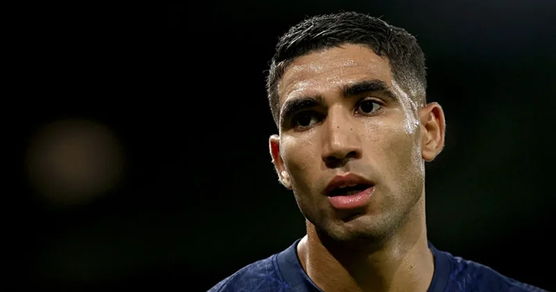 PSG ye Achraf Hakimi den sakatlk şoku!