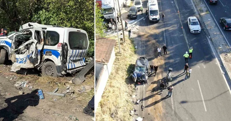 İzmir de freni patlayan tır zincirleme kazaya sebep oldu: Ölü ve yaralılar var İzmir Haberleri