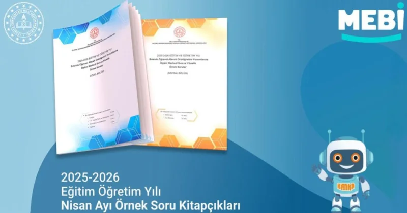 LGS öğrencileri için hazırlanan nisan ayı örnek soruları MEBİ de yayımlandı