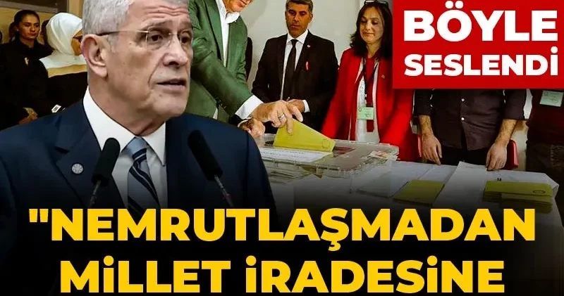 Dervişoğlu Erdoğan a böyle seslendi: Nemrutlaşmadan millet iradesine teslim ol