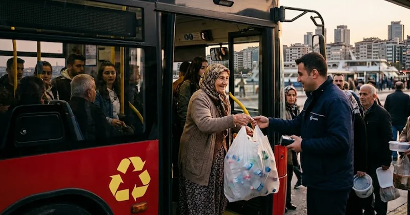 Bu şehirde otobüse kart yerine çöple biniyorlar Sözcü Gazetesi