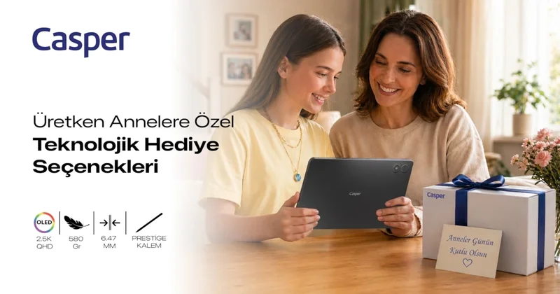 Casper’dan üretken annelere özel teknolojik hediye seçenekleri Sözcü Gazetesi