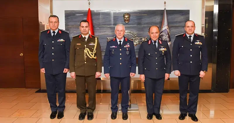 Hava Kuvvetleri Komutanı Orgeneral Kadıoğlu, Mısır dan gelen askeri heyeti kabul etti
