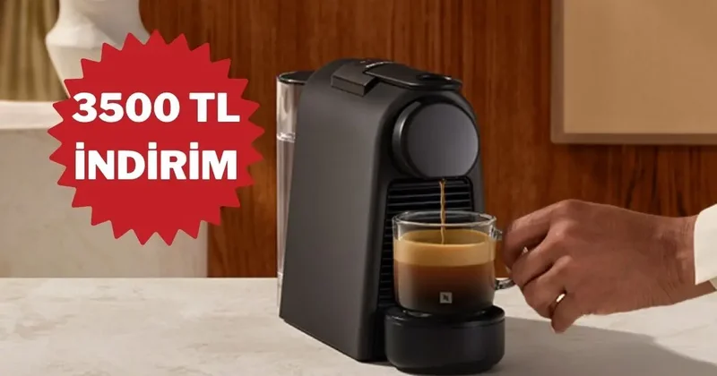 Kahve keyfinizi katlayın: Nespresso da bugüne özel kaçırılmayacak indirim