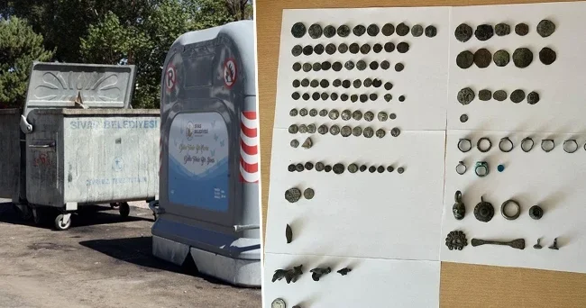 Sivas ta vatandaş çöplükte gördüğüne inanamadı: Tam 128 parça...
