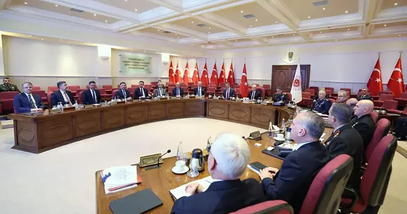 MSB de Savunma Sanayisi Değerlendirme Toplantısı