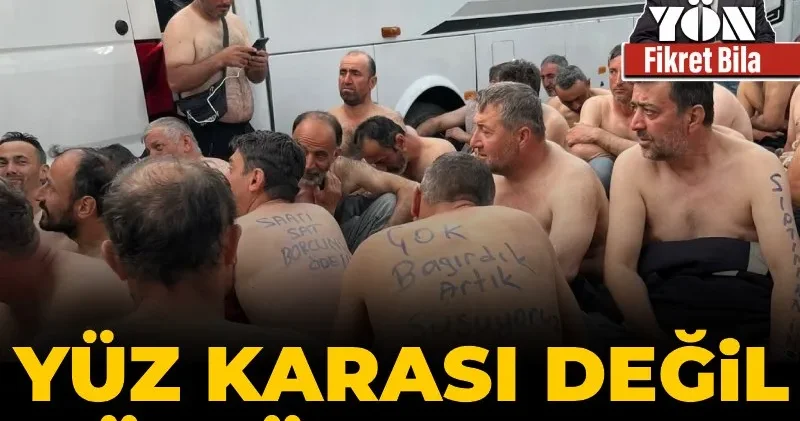 Yüz karası değil kömür karası