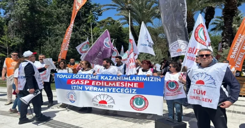 İzmir’de bıçak kemiğe dayandı: 4 Belediyede memurlar iş bıraktı