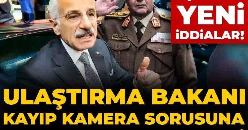 Ulaştırma Bakanı düşen Libya uçağı için kayıp kamera kaydı iddiasına yanıt vermedi!