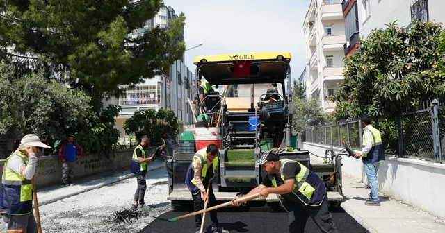 Tarsus ta yol yenileme çalışmaları hız kesmiyor Mersin Haberleri