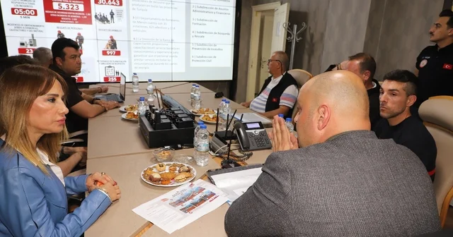 Mersin itfaiyesinin AKOM sistemi İspanyol heyeti etkiledi Mersin Haberleri