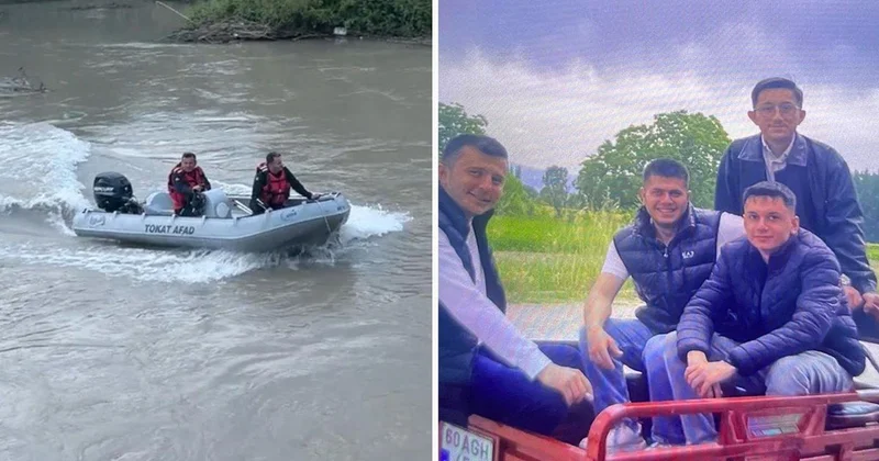 Erbaa da kayıp gençlerin son kareleri
