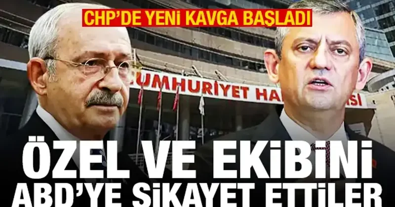 CHP de sosyal medya devri krizi! Kılıçdaroğlu, Özel i ABD ye şikayet etti