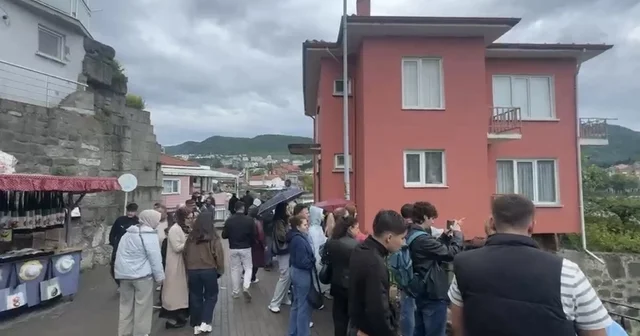 Sağanağın etkili olduğu Amasra da bayram yoğunluğu Bartın Haberleri