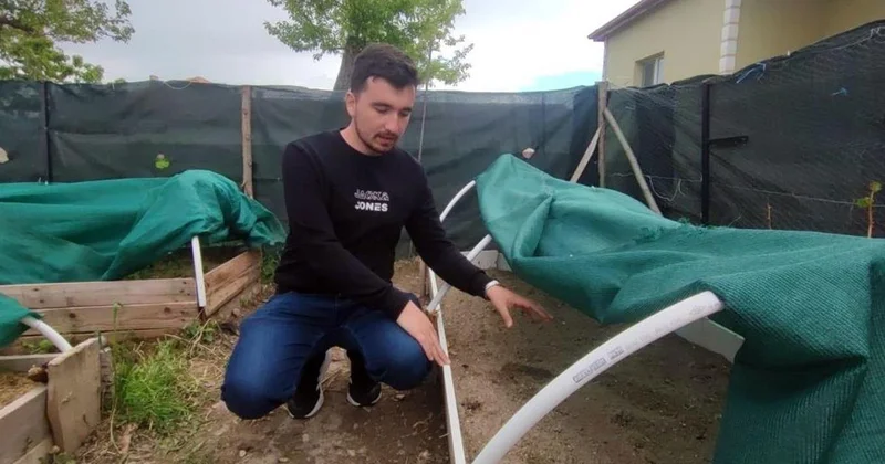 Henüz 26 yaşında! Yapamazsın diyenlere inat köyünü üretim üssüne çeviriyor