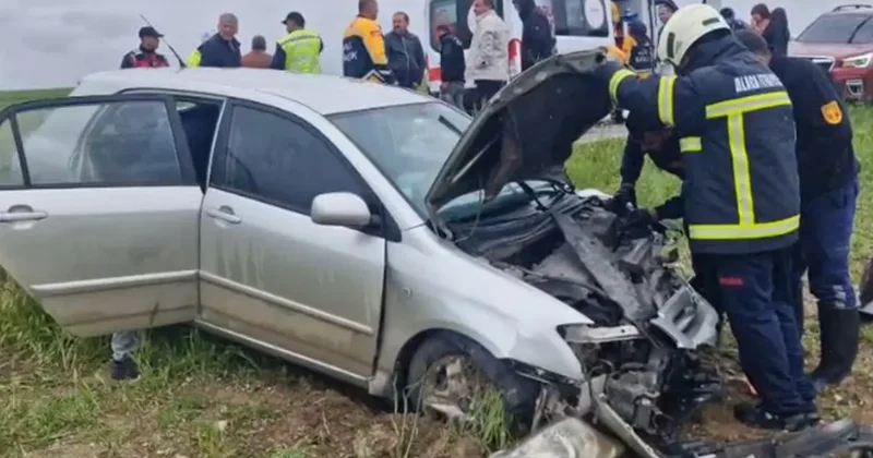 Çorum da trafik kazası! Yaralılar var