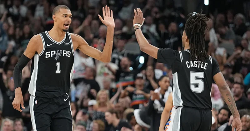 NBA de Batı Konferansı şampiyonluğu son maça kaldı! Spurs, Thunder ı mağlup etti...