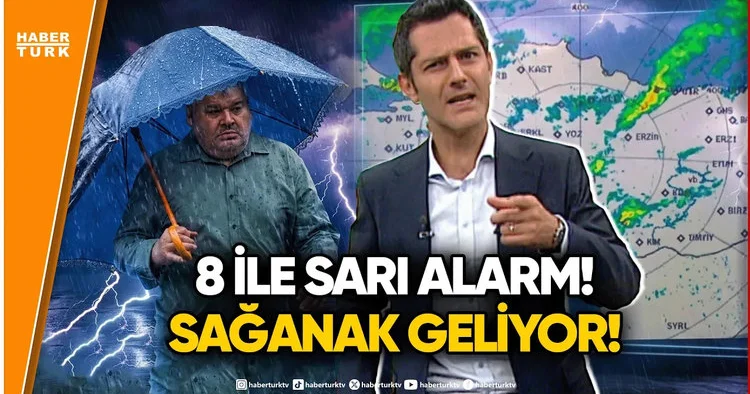 HER YERDE SAĞANAK YAĞIŞ! Bayramın 3. Günü Hangi Kentlerde Sıcaklık Düşecek?