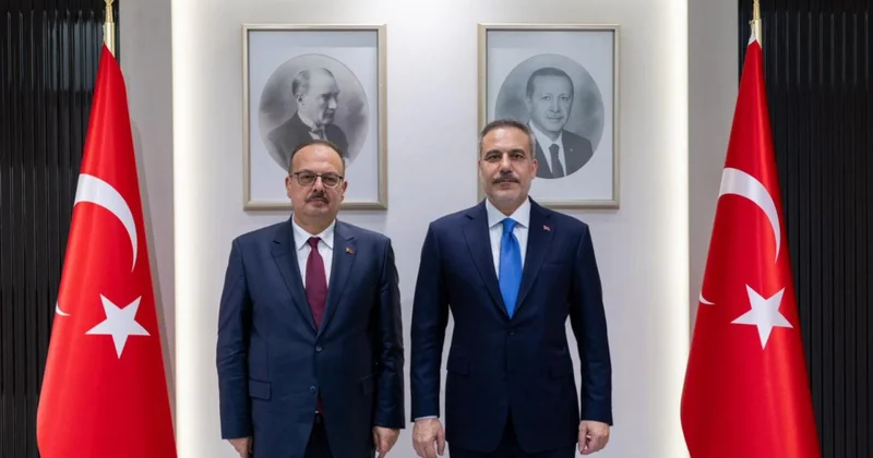 Bakan Fidan, Ankara Valisi Canbolat ı kabul etti