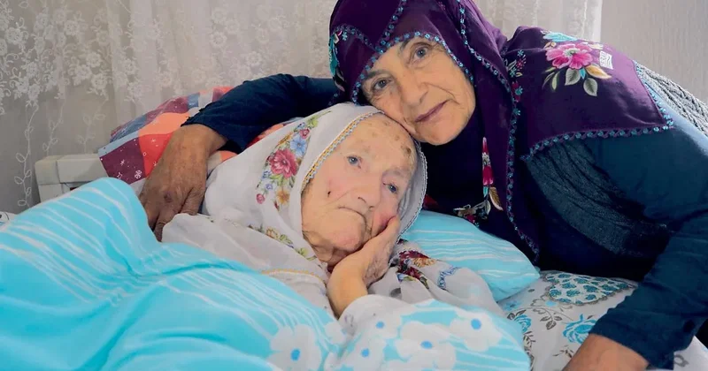 Asırlık çınar Salli nine 100 yaşına kadar hiç hastaneye gitmedi
