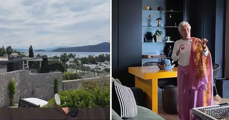 Bodrum daki villasının kapılarını açtı! Semiramis Pekkan ın 4 katlı evinde o bölümü hayran bıraktı Sözcü Gazetesi